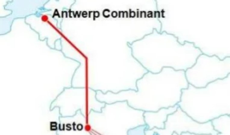New train connection Combinant – Busto