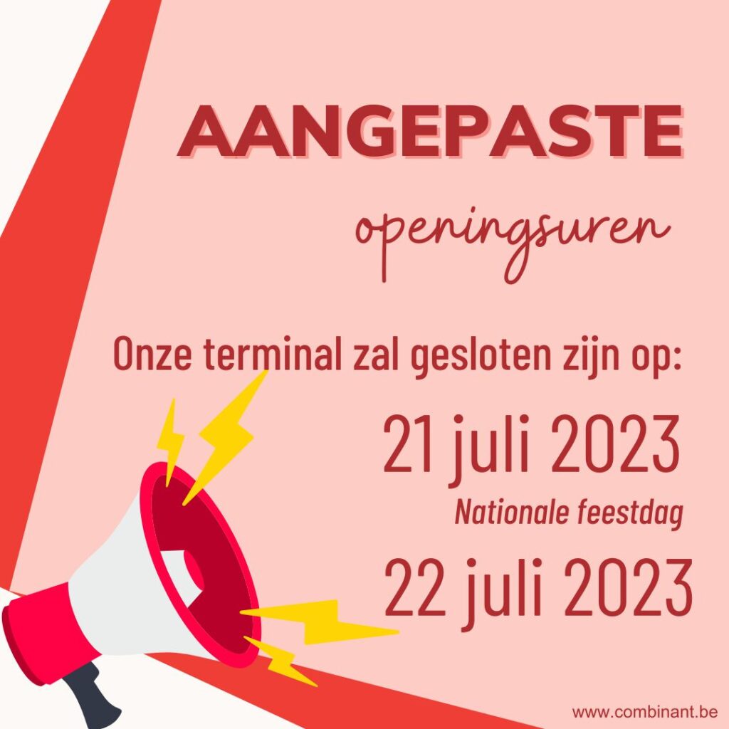 Aangepaste openingsuren