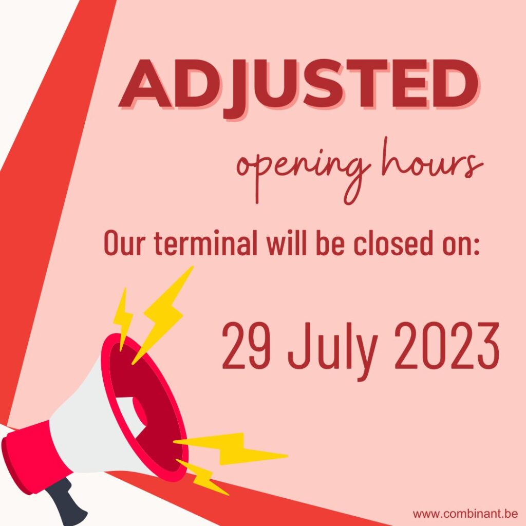 Adjusted opening hours