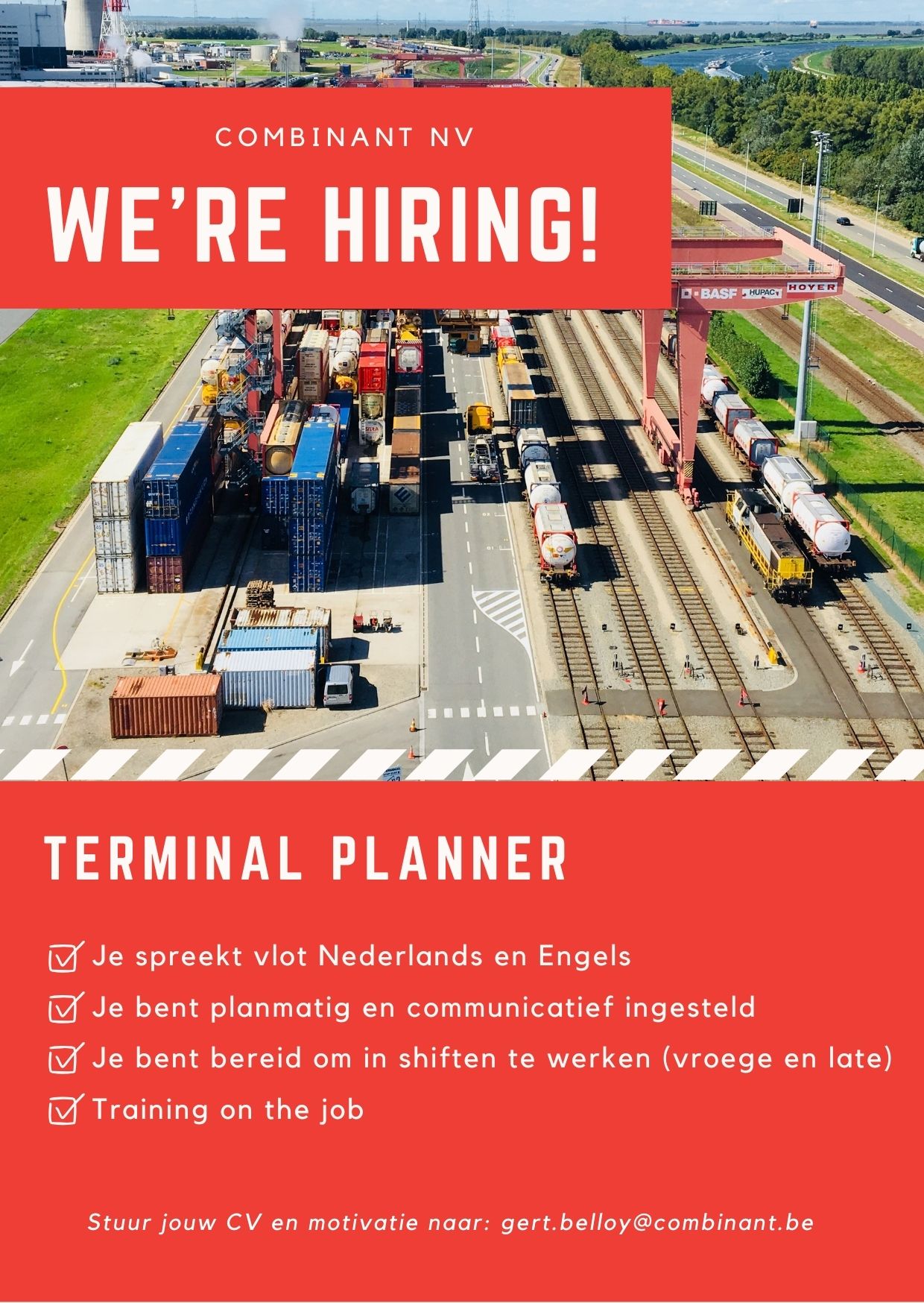 Je bekijkt nu Vacature Terminal Planner